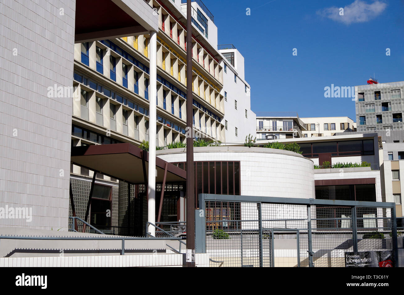 Le Corbusier’s Cité de Refuge built 1929-33 for the Salvation Army, l ...