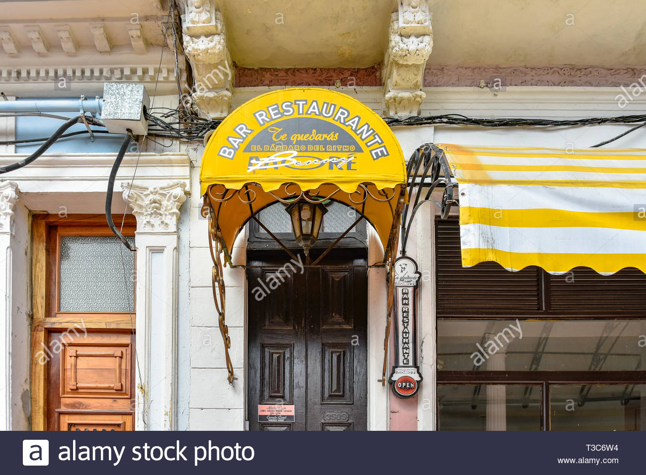 Download Yellow Awning High Resolution Stock Photography And Images Alamy PSD Mockup Templates