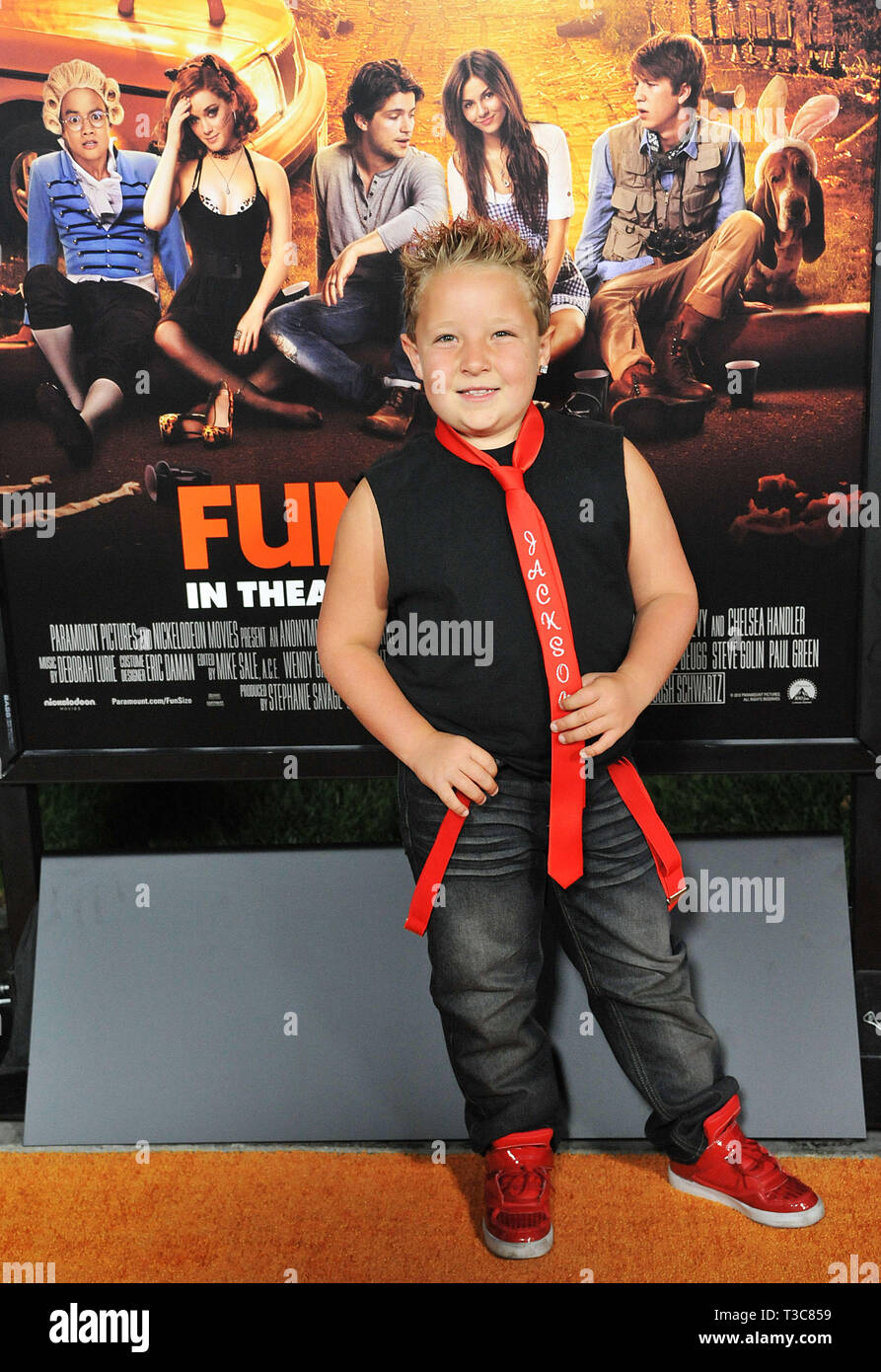 Jackson Nicoll  at the Fun Size Premiere at the Paramount studio Theatre in Los Angeles.Jackson Nicoll  11  Event in Hollywood Life - California, Red Carpet Event, USA, Film Industry, Celebrities, Photography, Bestof, Arts Culture and Entertainment, Topix Celebrities fashion, Best of, Hollywood Life, Event in Hollywood Life - California, Red Carpet and backstage, movie celebrities, TV celebrities, Music celebrities, Topix, Bestof, Arts Culture and Entertainment, vertical, one person, Photography,   Fashion, full length, 2012 inquiry tsuni@Gamma-USA.com , Credit Tsuni / USA, Stock Photo