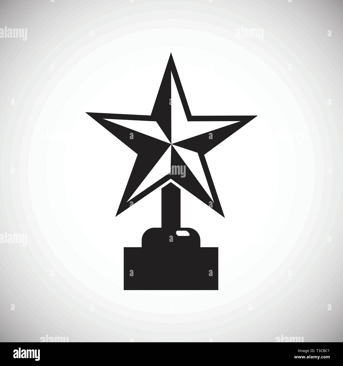 Award icon on background for graphic and web design. Simple vector sign ...