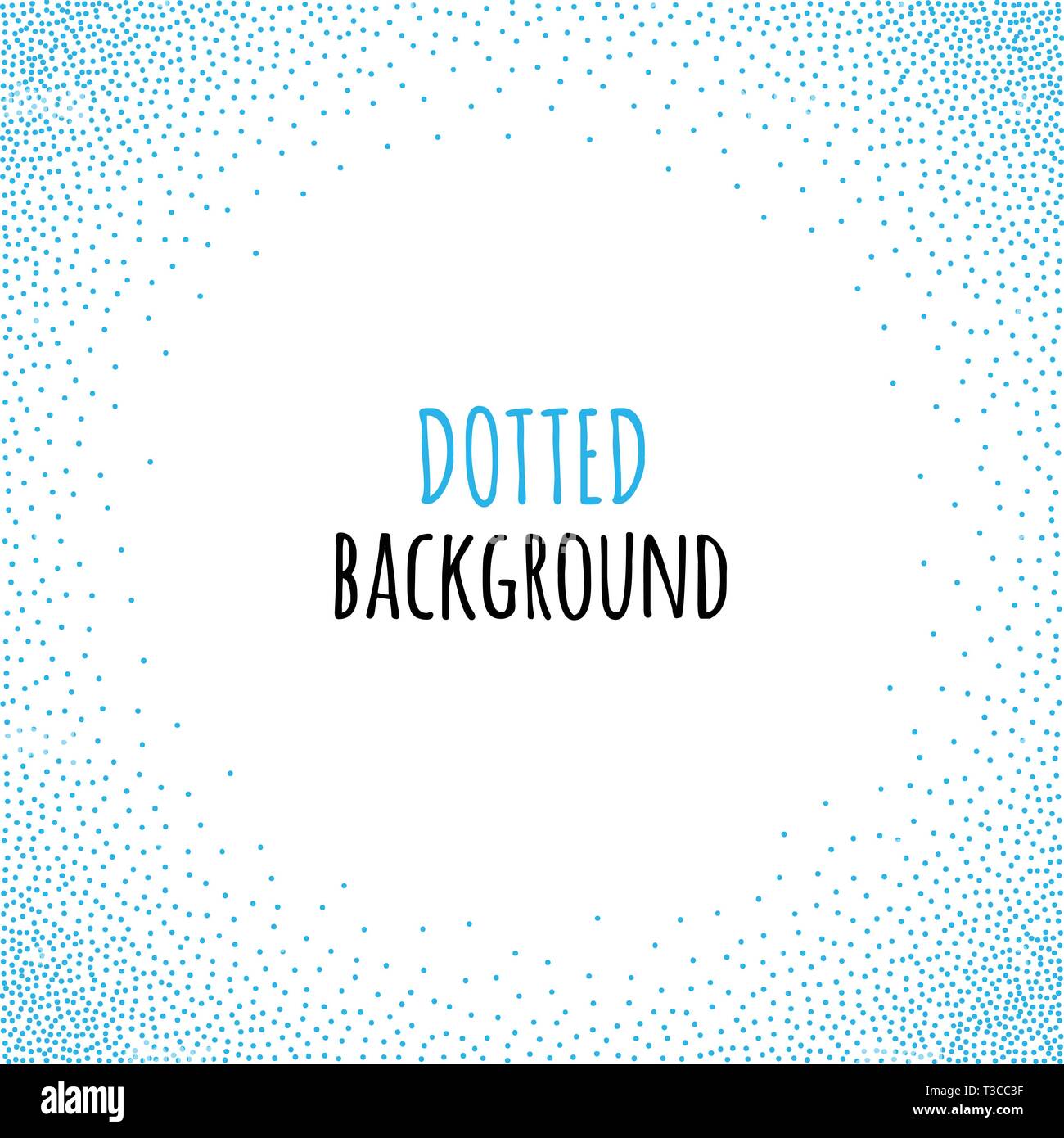 Random spots abstract art Stock Vector Images - Alamy