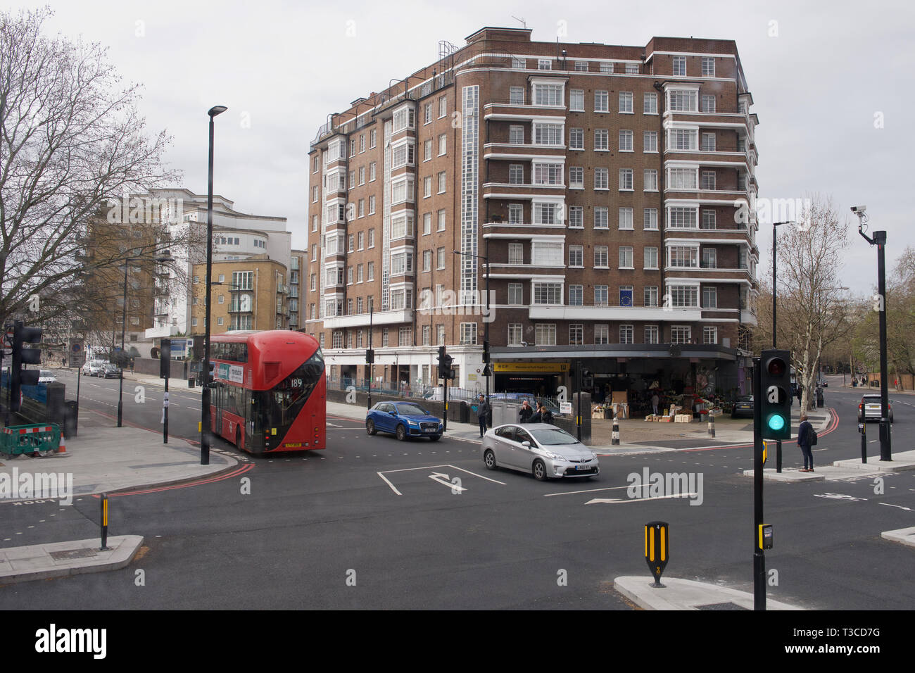 Rossmore Court at the junction of Rossmore Road and Gloucester Place