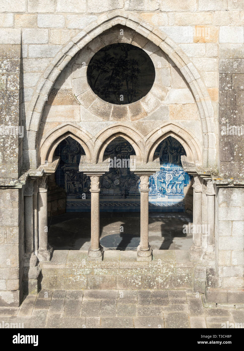 Se do Porto, the Roman Catholic Cathedral of Porto, Portugal Stock Photo