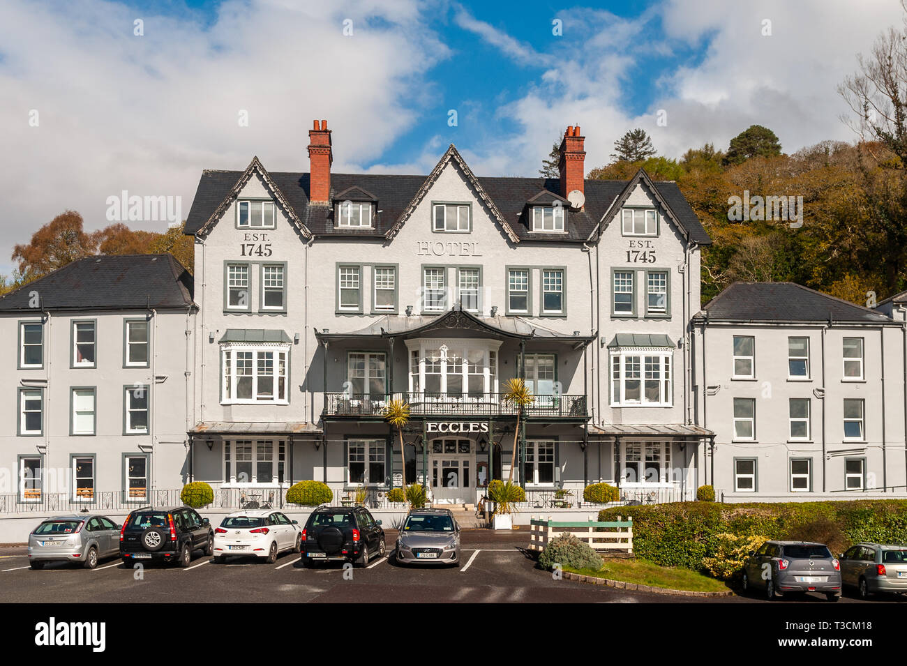 Eccles Hotel, Glengarriff, West Cork, Ireland. Stock Photo