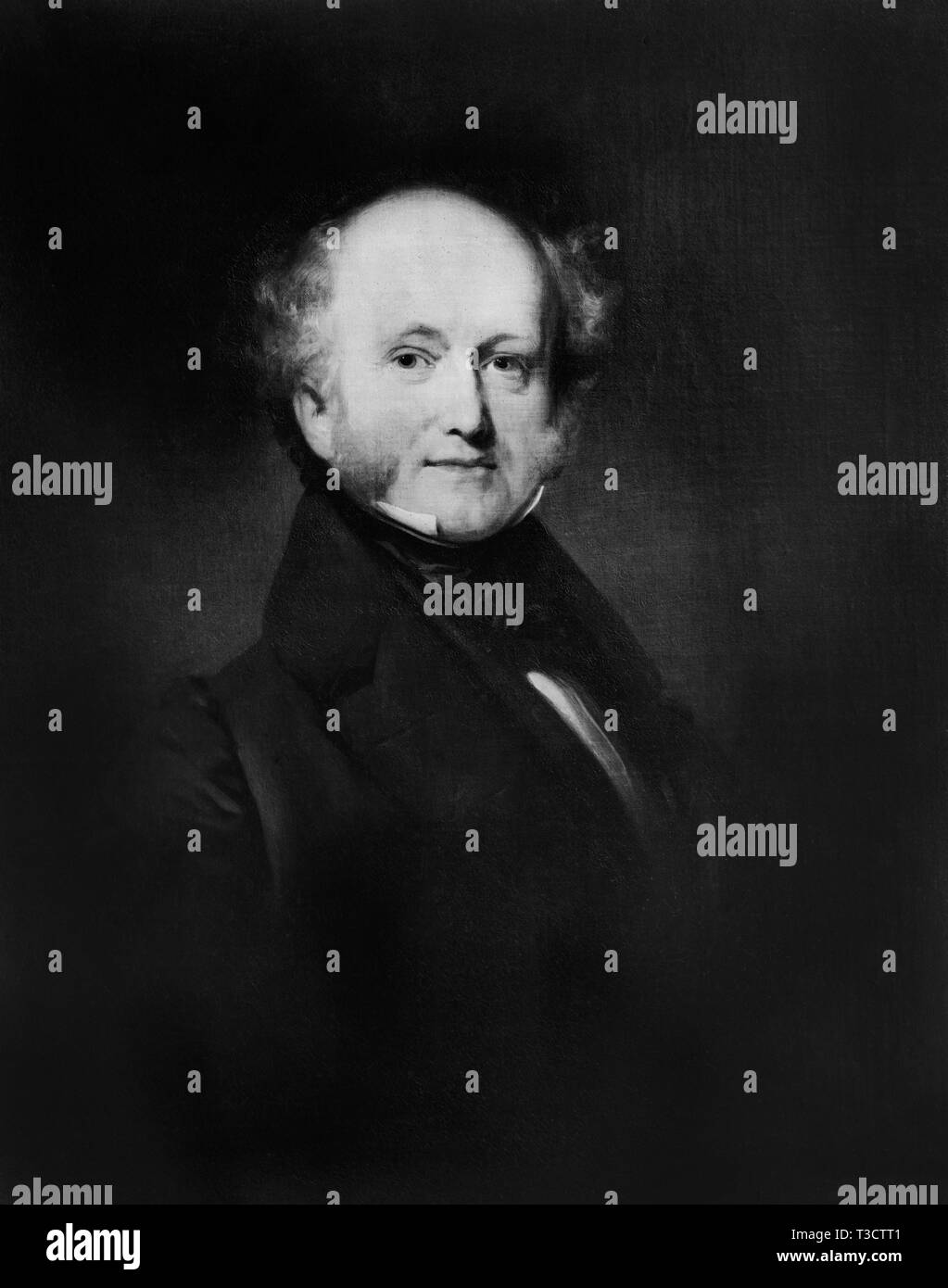 Martin Van Buren (1782-1862), 8th President of the United States, 1837-1841, Portrait, Detroit Publishing Company Stock Photo