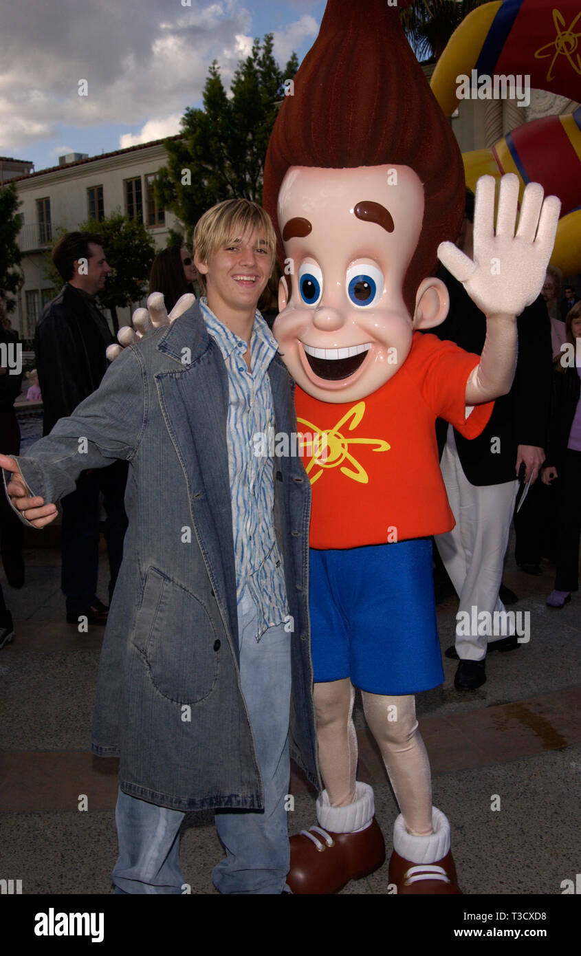 LOS ANGELES, CA. December 09, 2001: Pop star AARON CARTER at the world premiere, in Hollywood, of Jimmy Neutron: Boy Genius. © Paul Smith/Featureflash Stock Photo