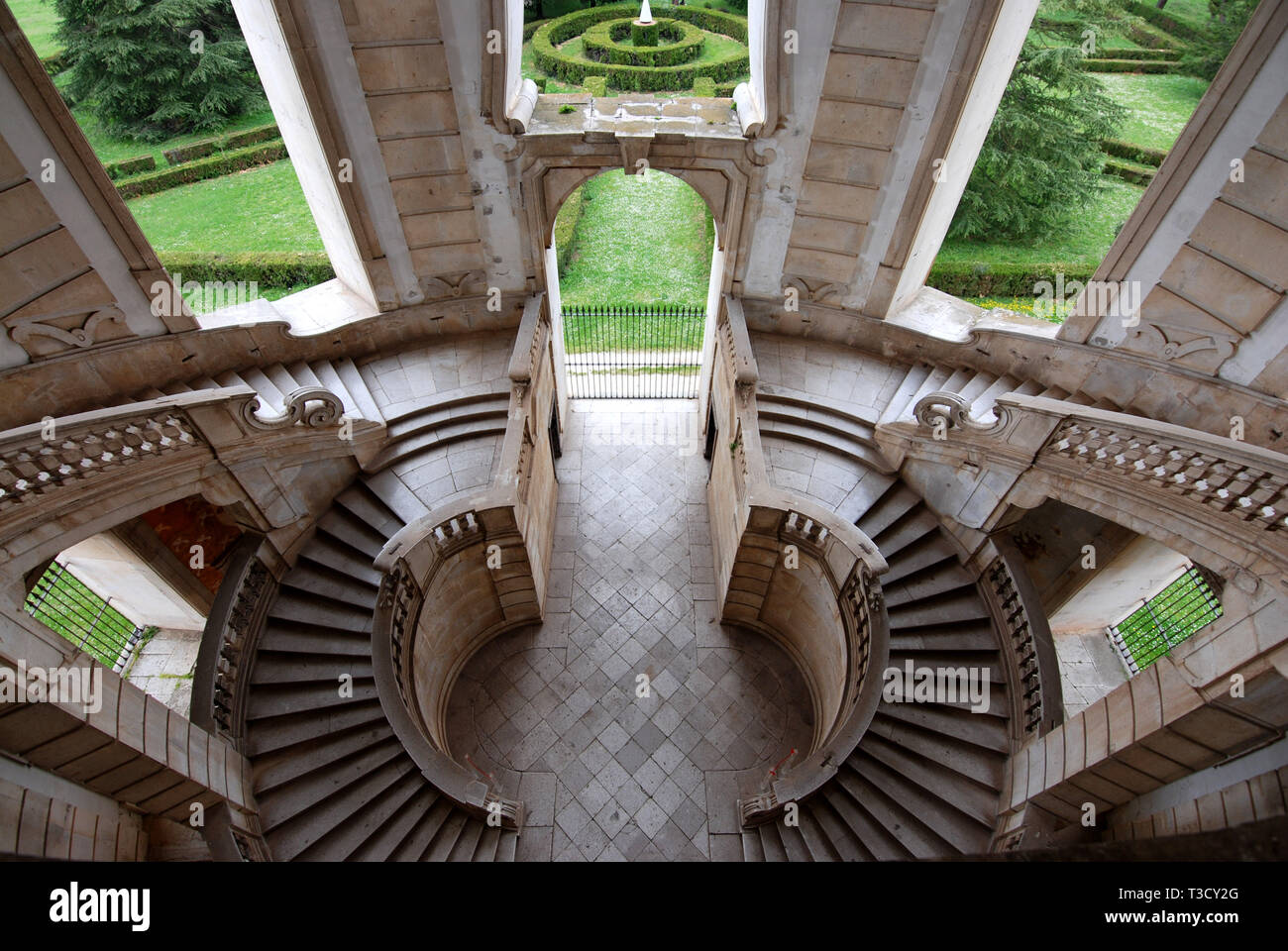 Baroque staircase hi-res stock photography and images - Alamy