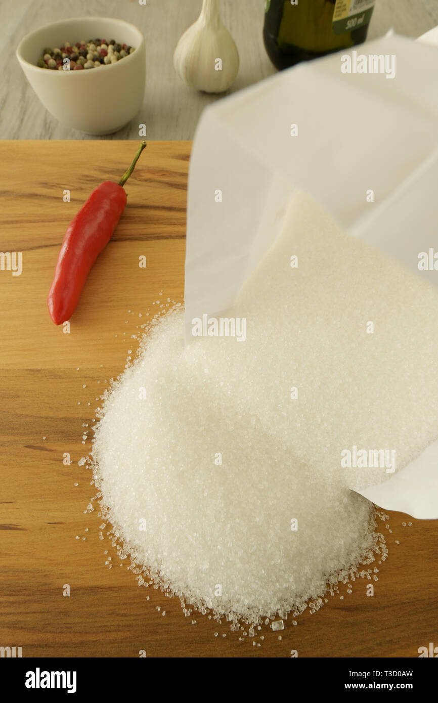 Bag spill sugar hires stock photography and images Alamy