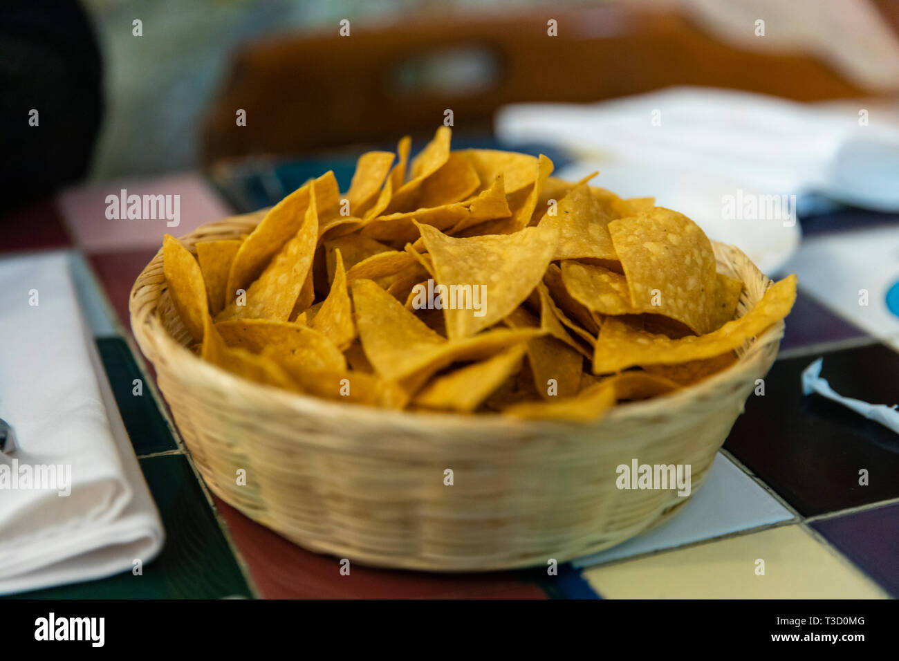 Mexican Corn Chips Stock Photo Alamy