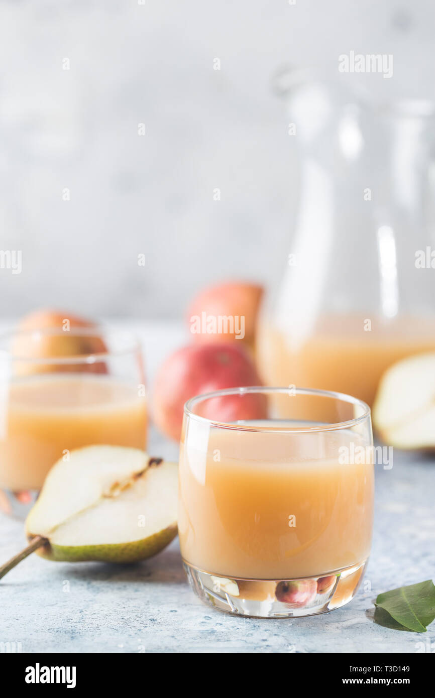 Green smoothie with pear hi-res stock photography and images - Alamy