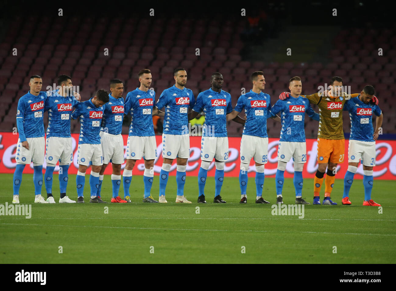 Napoli and Genoa Draw