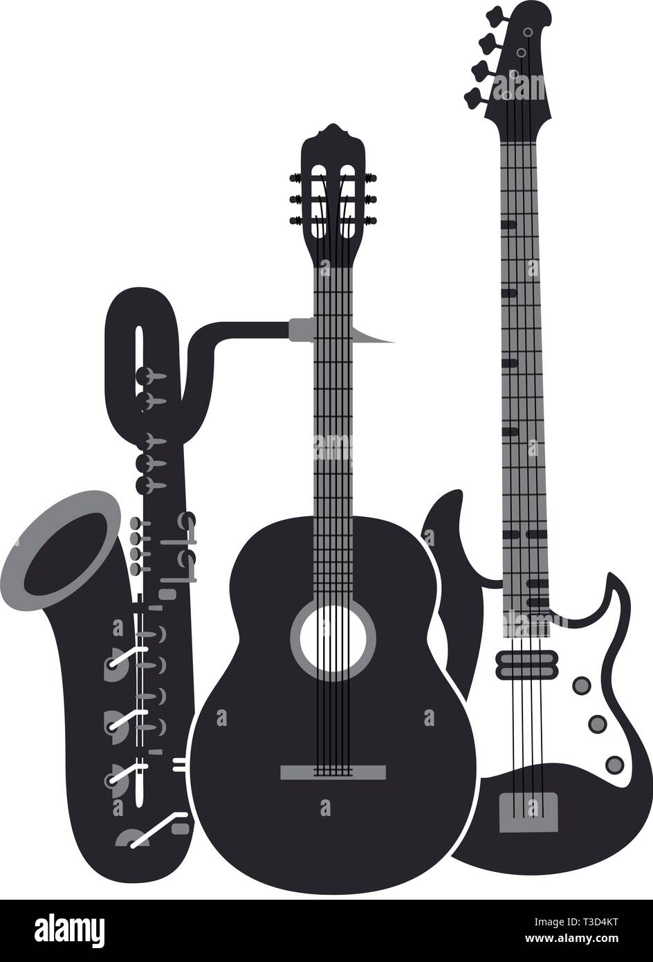 musical instruments isolated icon Stock Vector Image & Art - Alamy