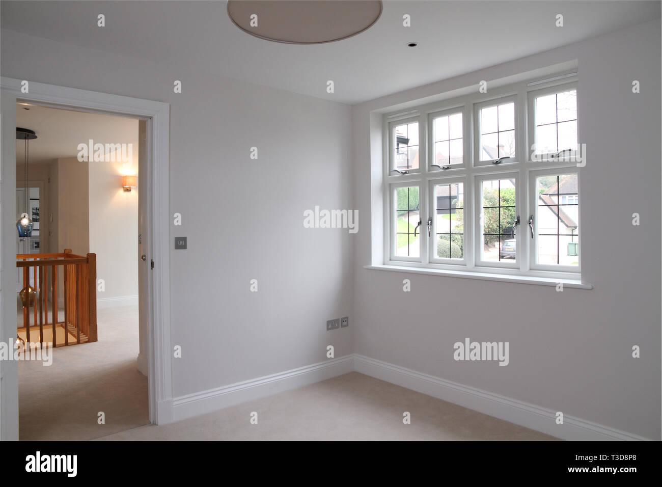 Lomax+Wood six sectioned opening window Stock Photo