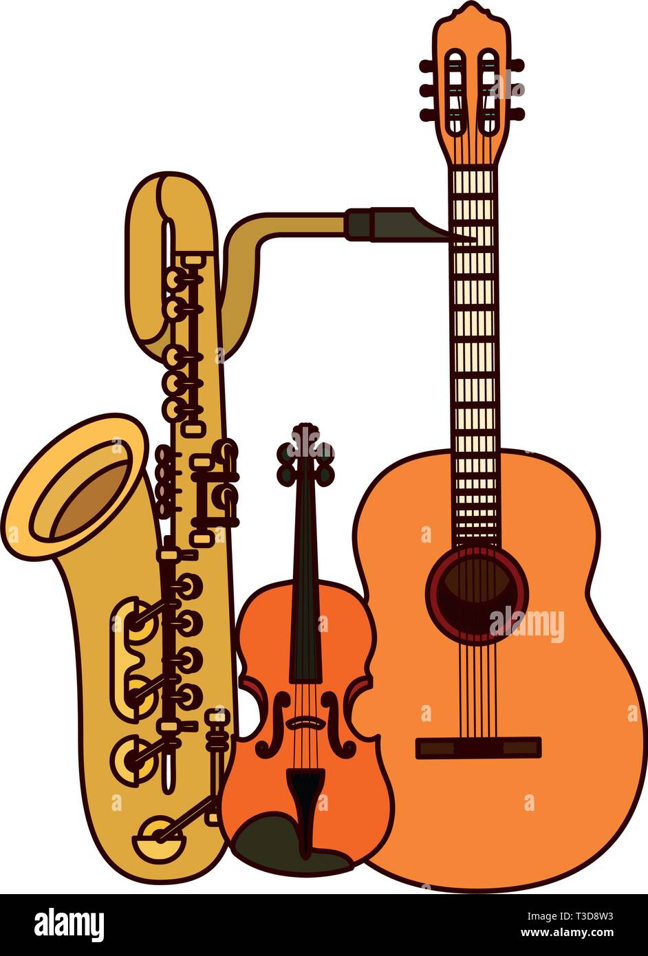 musical instruments isolated icon Stock Vector Image & Art - Alamy