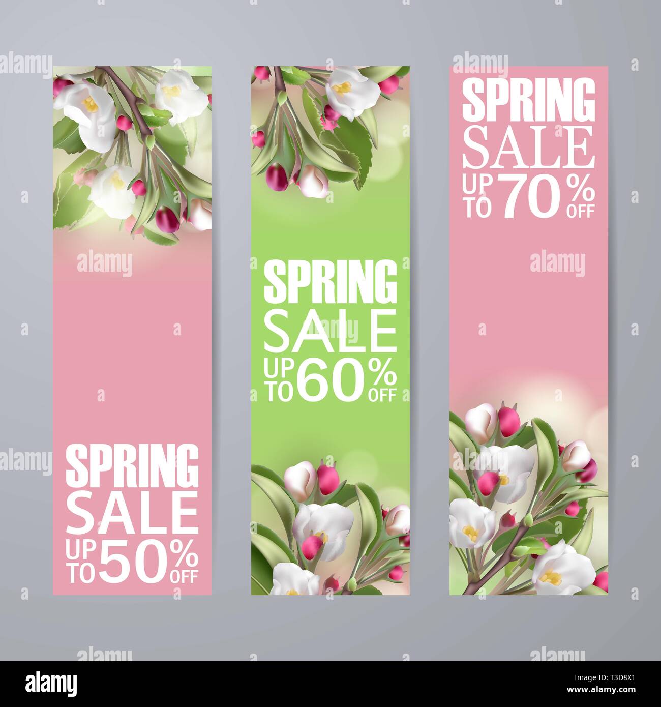 Set vertical web banners hi-res stock photography and images - Alamy