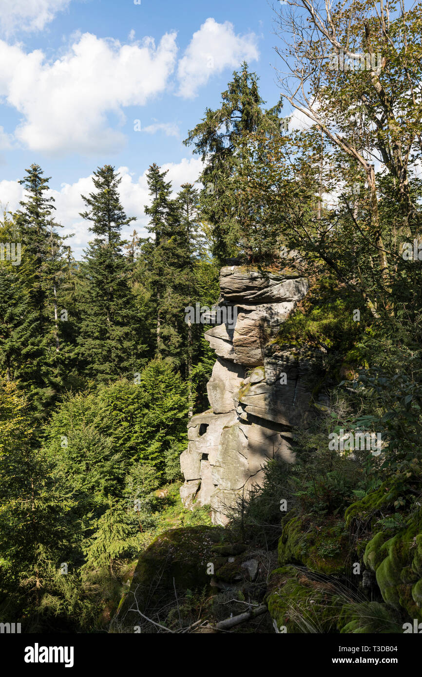 Baernloch-Wanderweg Stock Photo