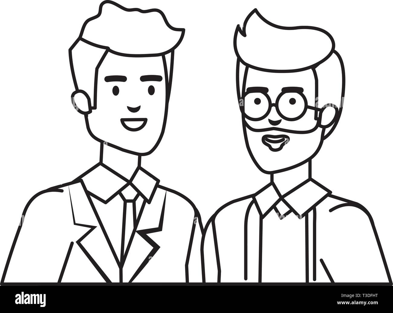 professionals doctors avatars characters Stock Vector Image & Art - Alamy