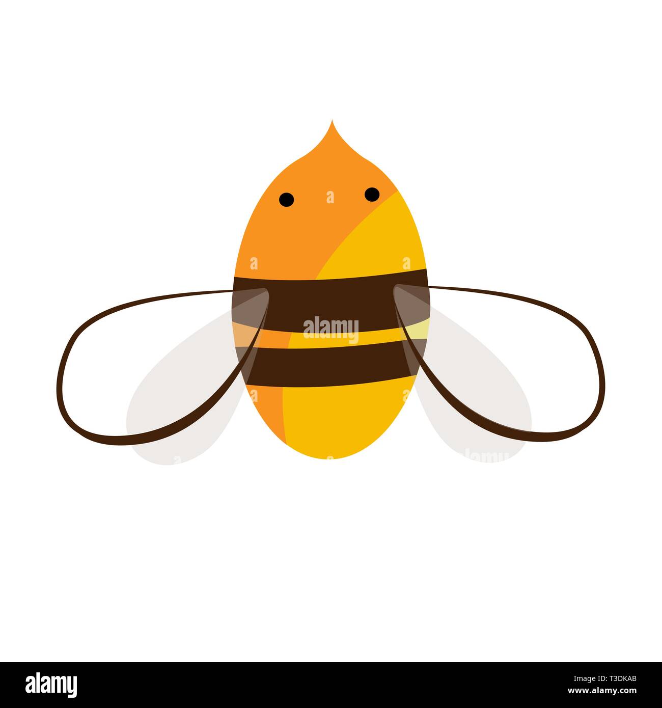 Cartoon flying bee hi-res stock photography and images - Alamy