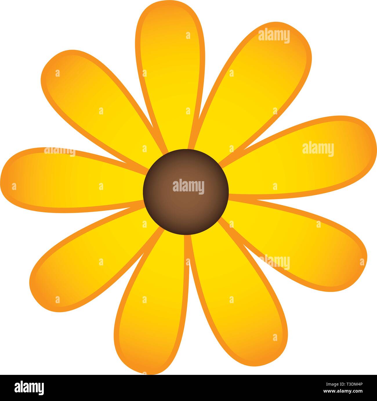 cute flower isolated icon Stock Vector Image & Art - Alamy