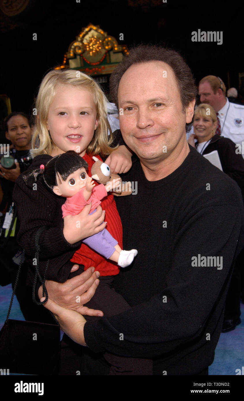 LOS ANGELES CA October 28 2001 Actor BILLY CRYSTAL voice Of Mike 