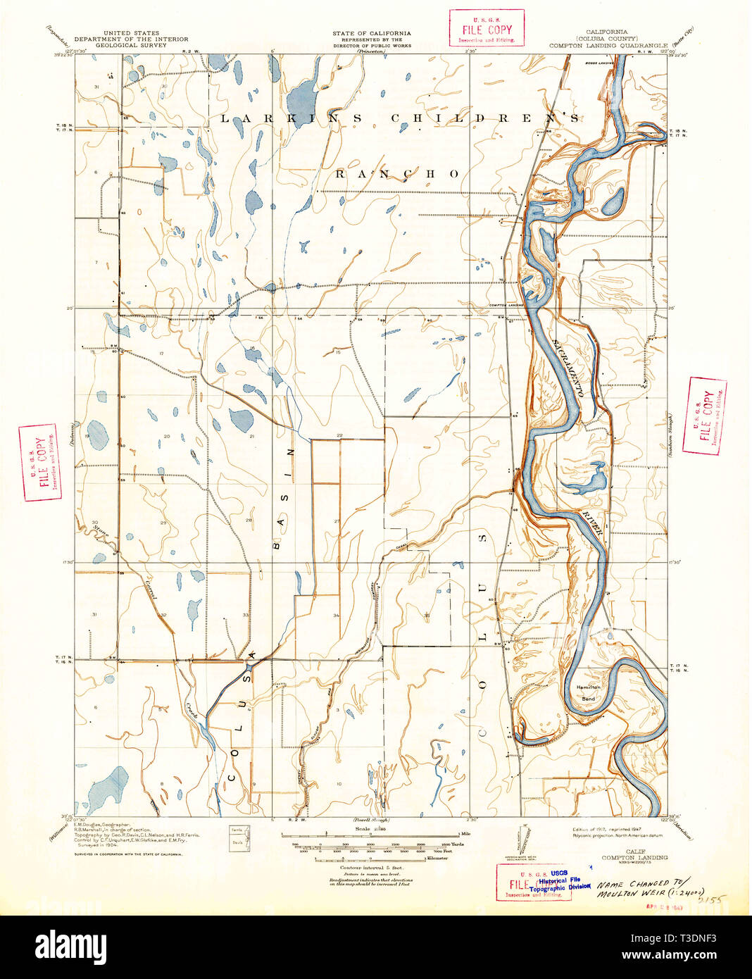 Compton map hi-res stock photography and images - Alamy
