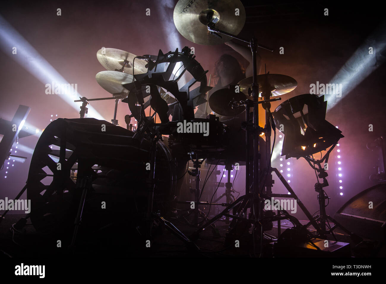 Perturbator Live At Manchester Academy 2019 Stock Photo - Alamy