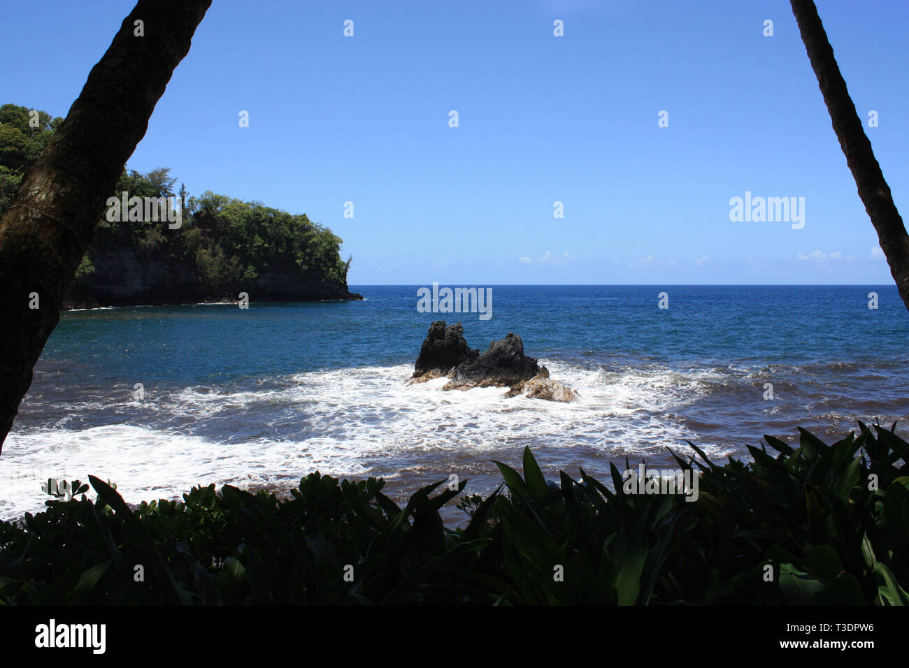 A view of Onomea Bay in Papaikou, Hawaii, USA Stock Photo Alamy