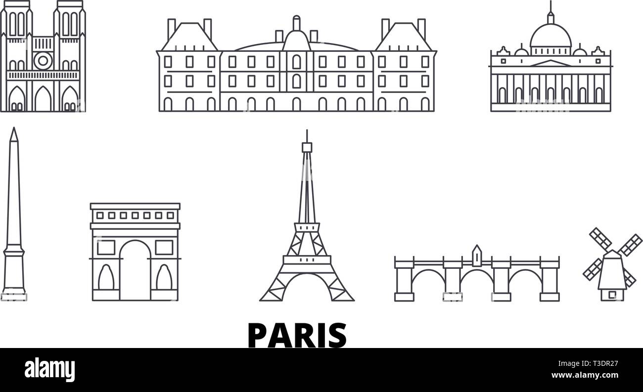 France Paris Line Travel Skyline Set France Paris Outline City Vector Illustration Symbol Travel Sights Landmarks Stock Vector Image Art Alamy France Paris Line Travel Skyline Set France Paris Outline City Vector Illustration Symbol Travel Sights Landmarks Stock Vector Image Art Alamy