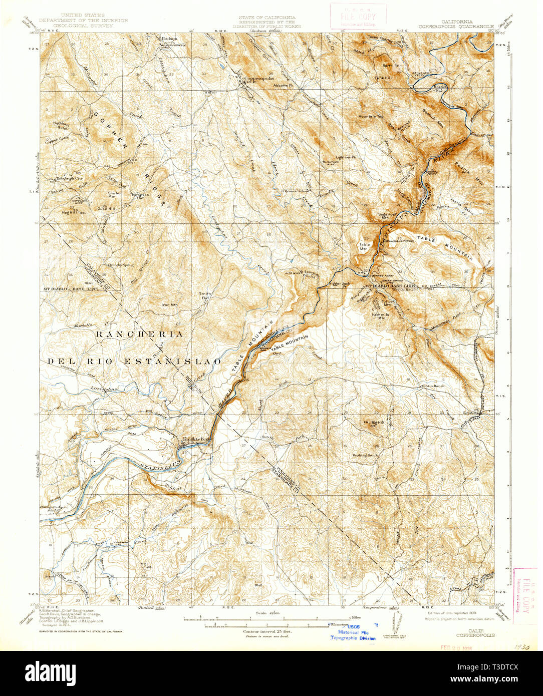 Copperopolis Map Copperopolis High Resolution Stock Photography and Images - Alamy