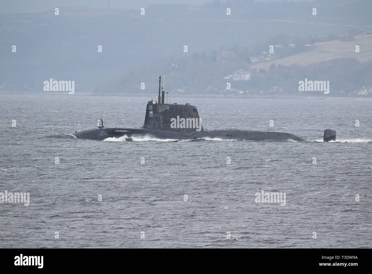 HMS Ambush (S120), an Astuteclass attack submarine operated by the