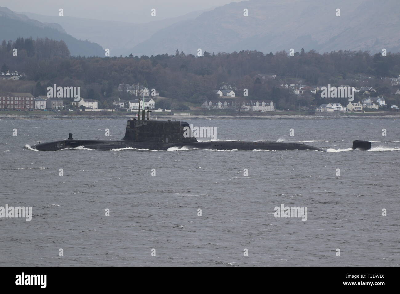 HMS Ambush (S120), an Astuteclass attack submarine operated by the