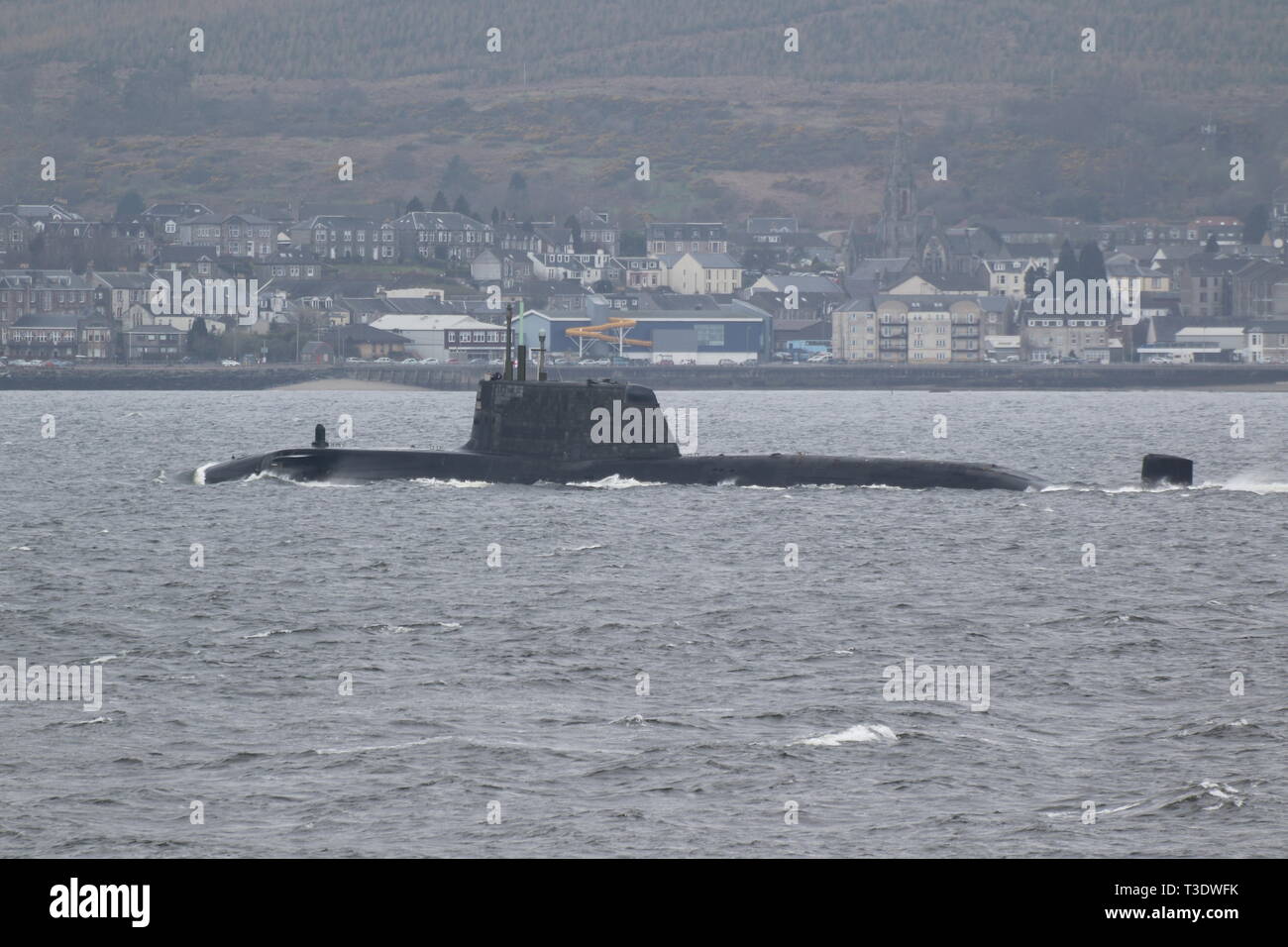 HMS Ambush (S120), an Astuteclass attack submarine operated by the