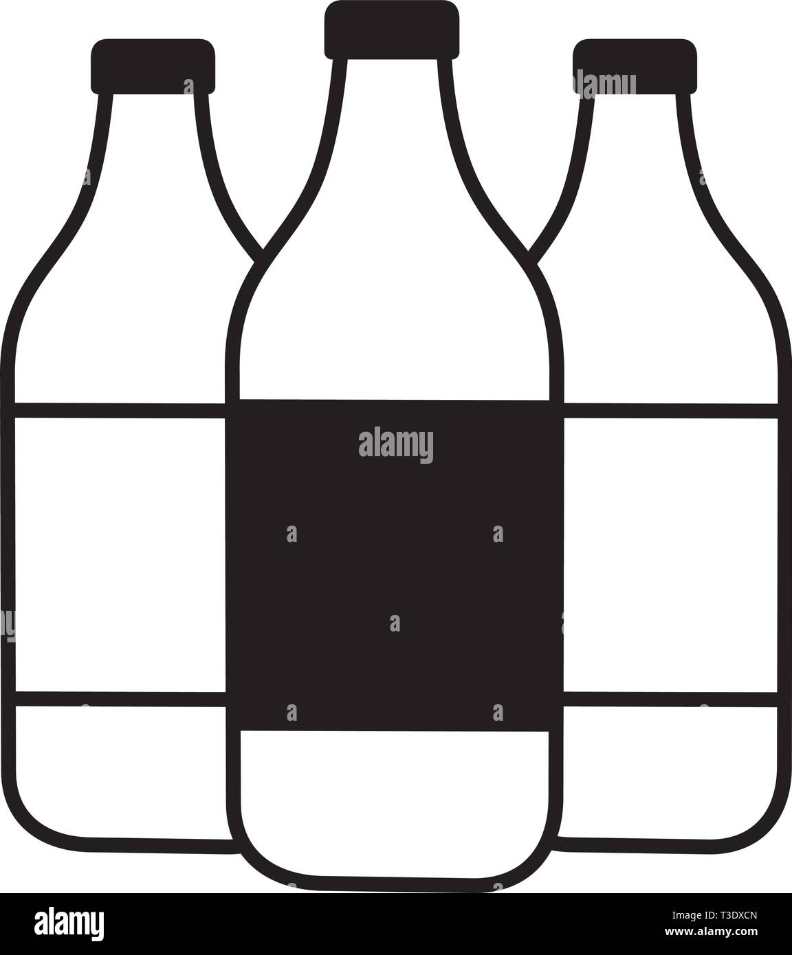 water bottles icon Stock Vector Image & Art - Alamy