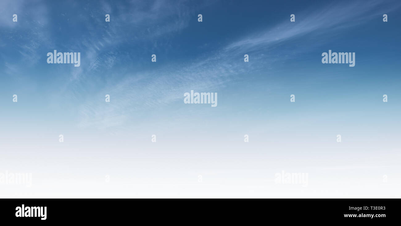 Clear blue sky and white clouds summer background Stock Photo - Alamy