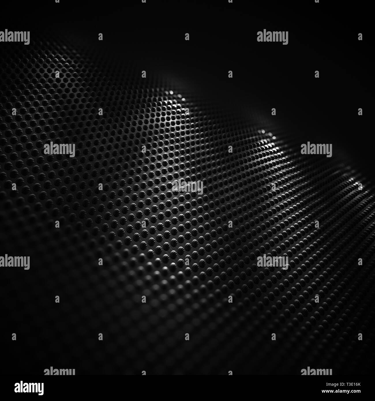 Spot photometric lights. Metal textured surface. Illuminated show party ...