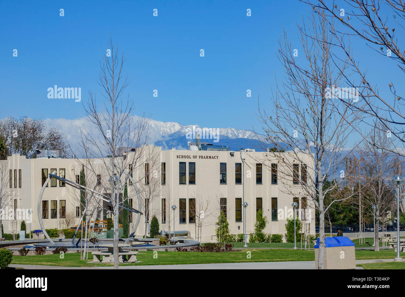 Los Angeles, MAR 20 Exterior view of the School of Pharmacy building