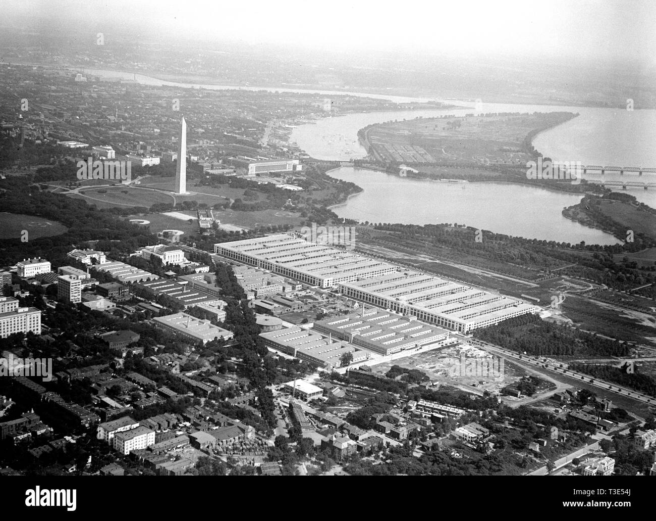 Aerial View Washington D C 1910s High Resolution Stock Photography and ...
