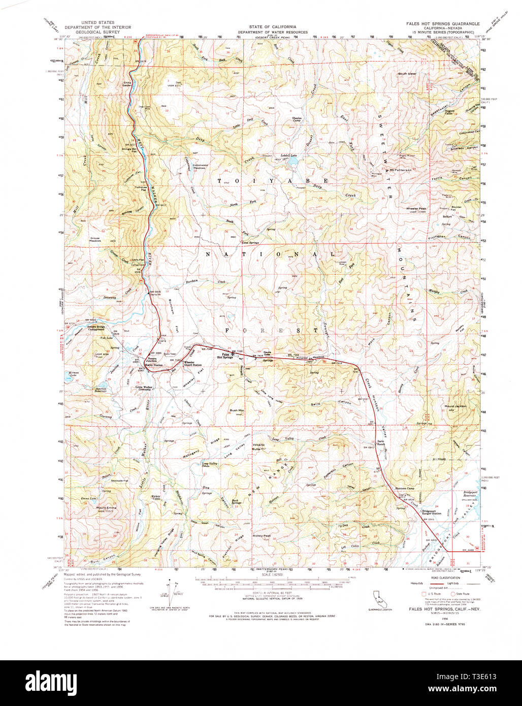 Hot Springs In California Map Maps For You