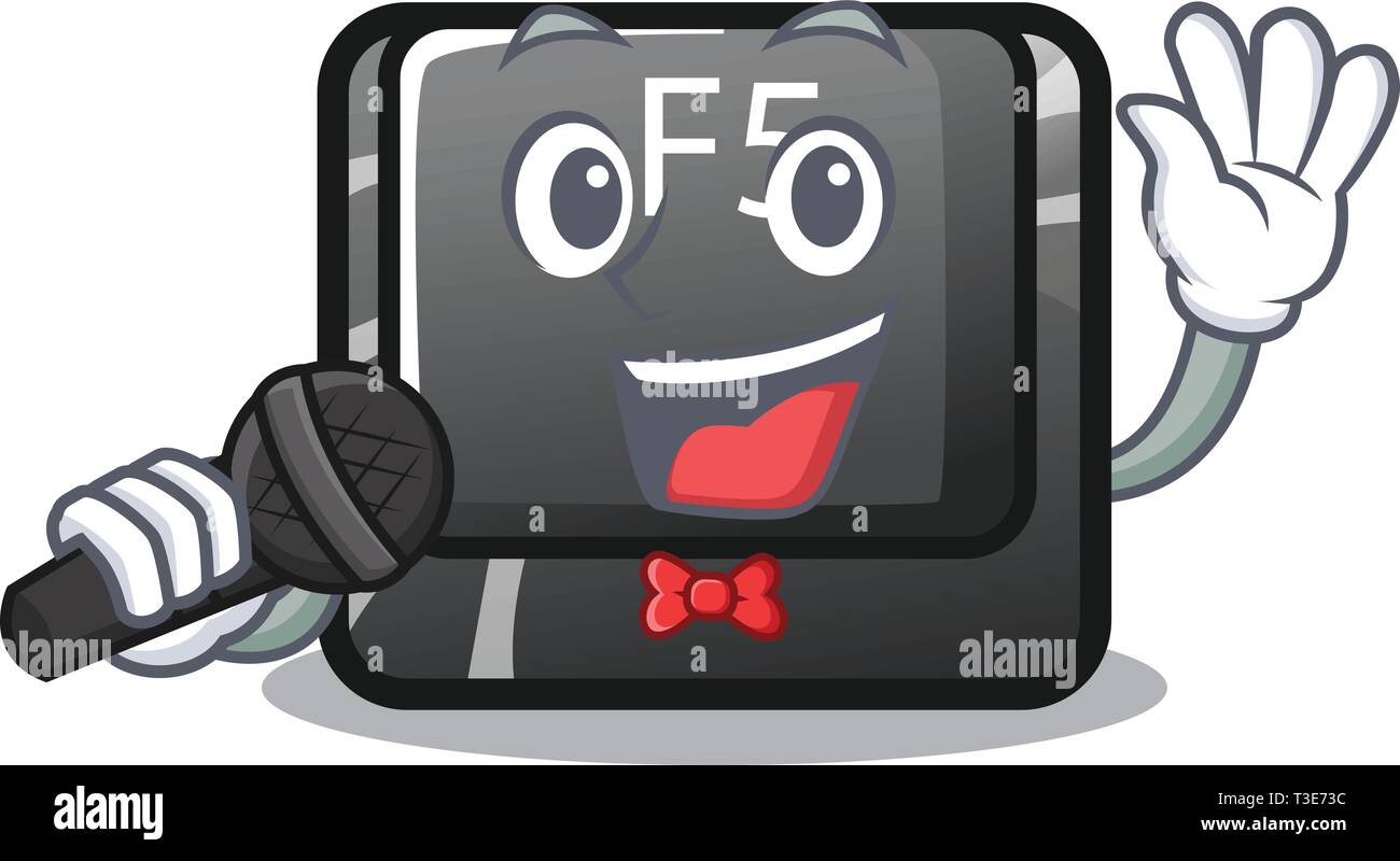 F5 Button Drawing Button f5 Stock Vector Images - Alamy