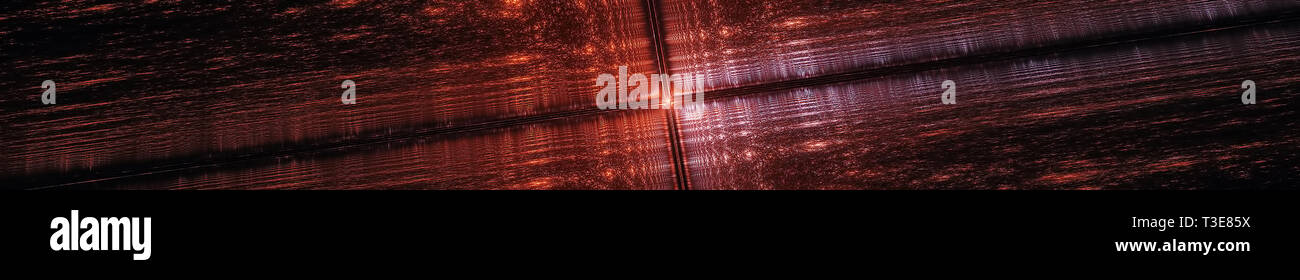 Colour abstract image. Gorizontal panoramic view for kithen panel skinali. 3d render Stock Photo