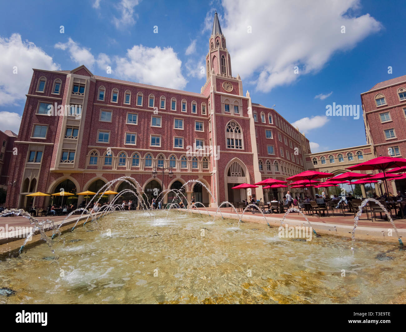 Los Angeles, APR 2: Exterior view of McCarthy Honors College of USC ...