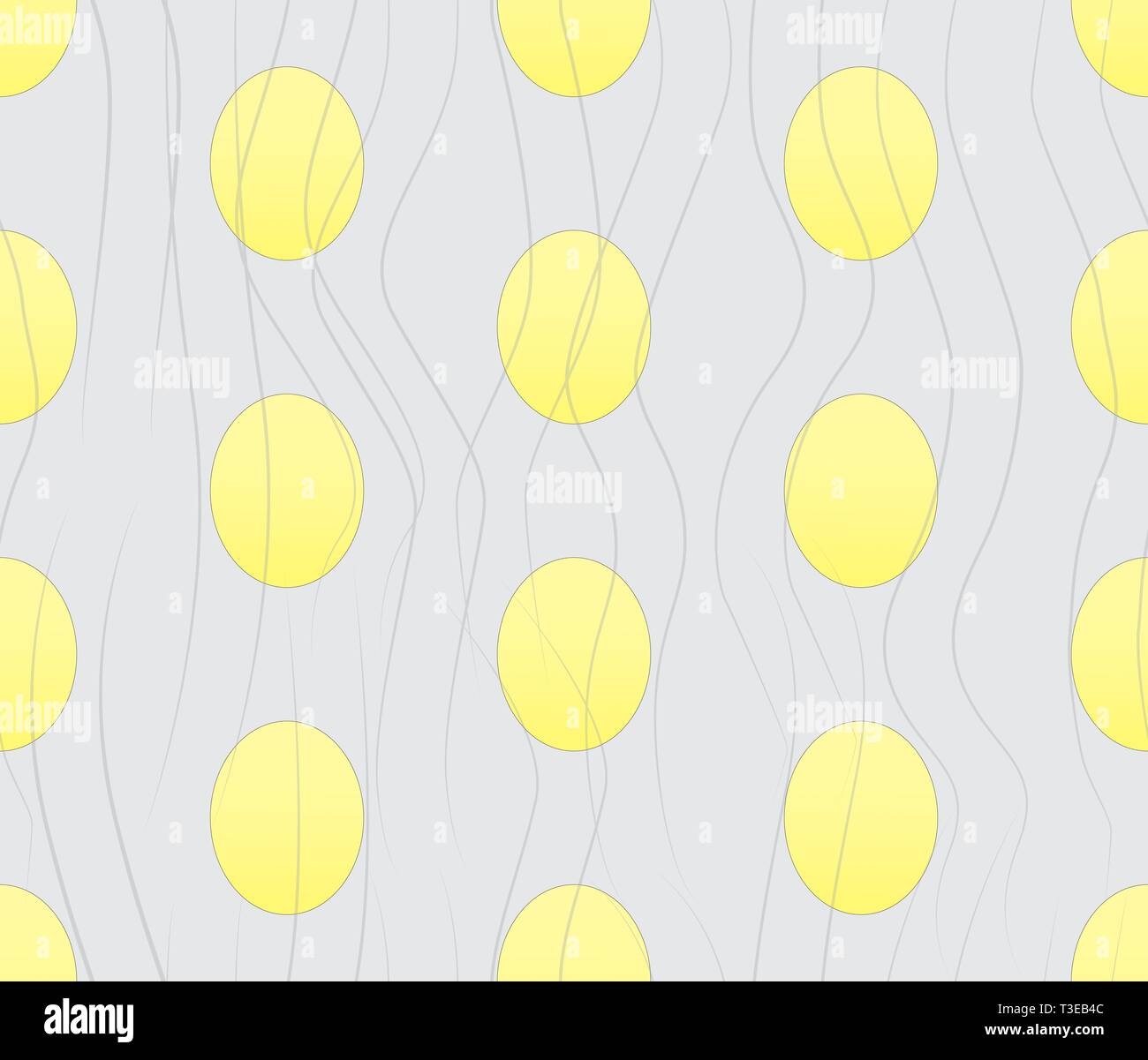 Vector seamless rwxture with eggs Stock Vector