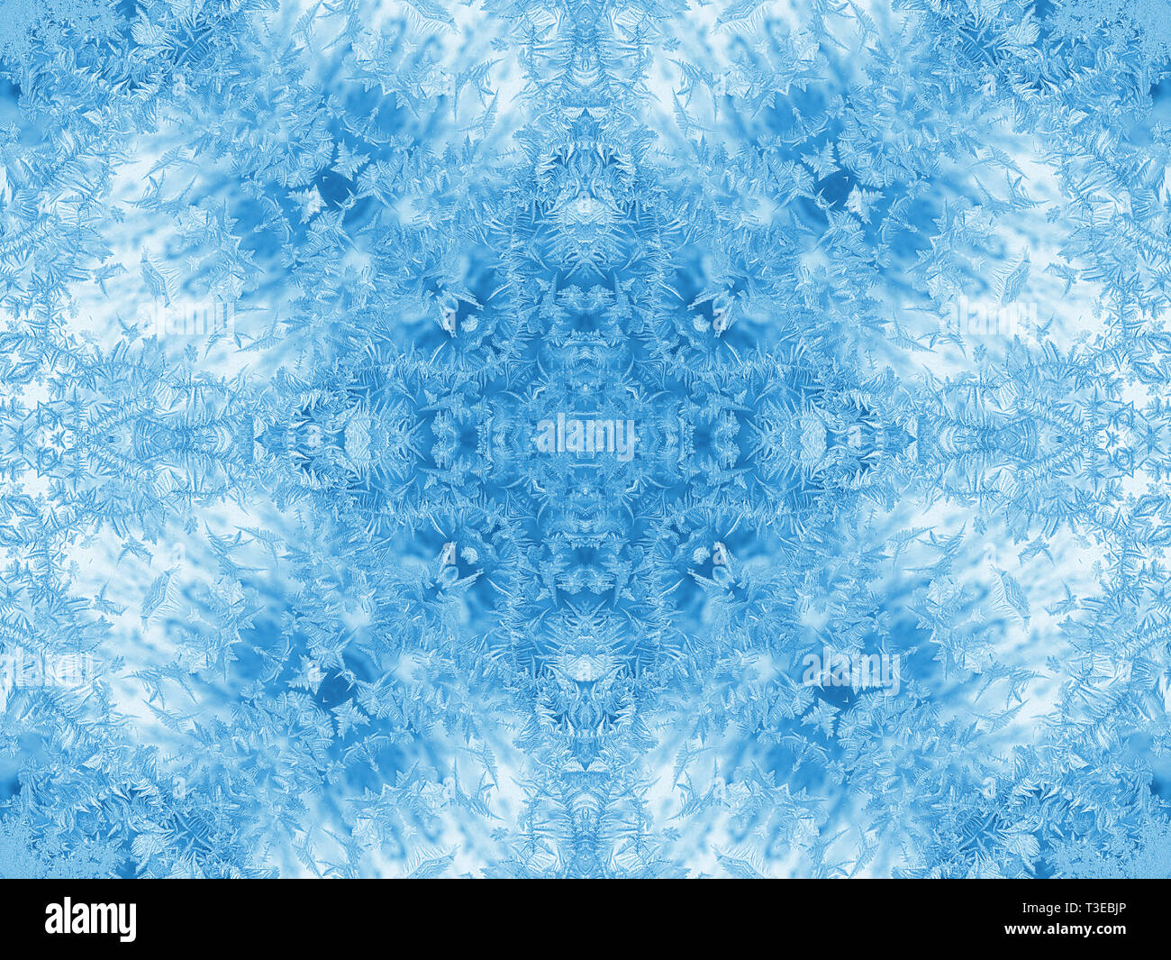 Background with concentric abstract ice pattern Stock Photo - Alamy