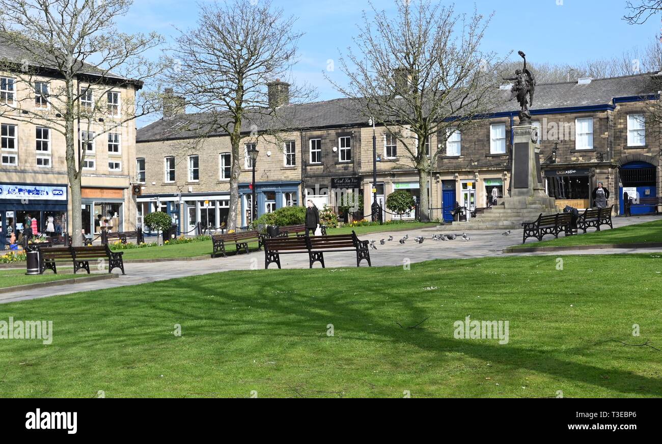 Norfolk Square in Glossop, Derbyshire Stock Photo Alamy