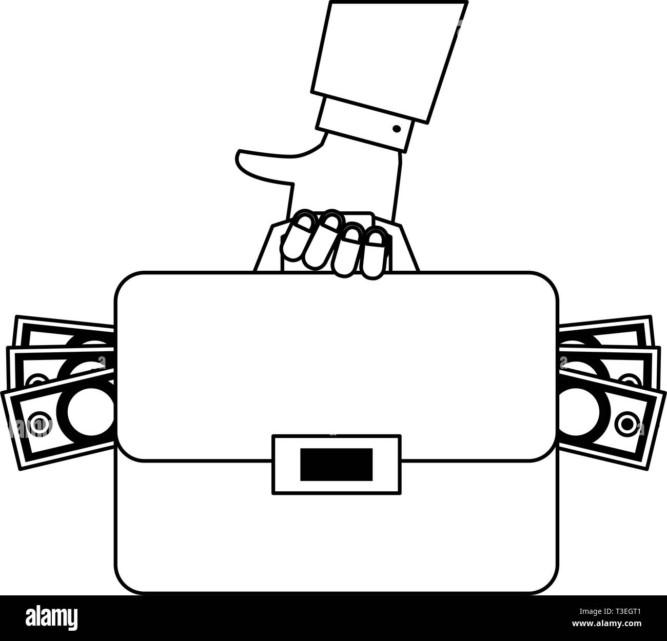 Business and money in black and white Stock Vector Image & Art - Alamy