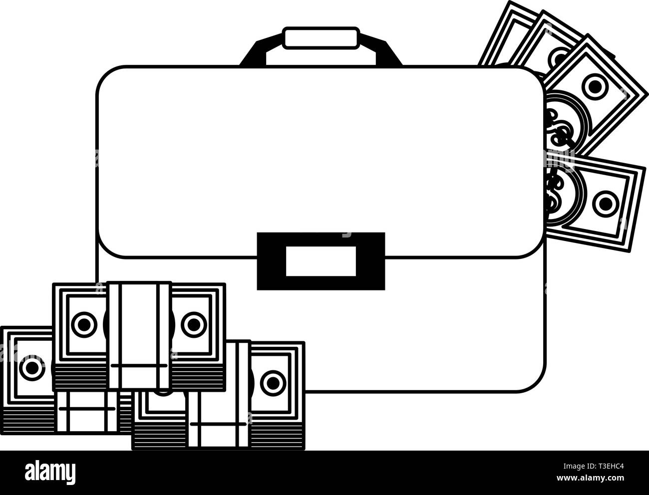 Business and money in black and white Stock Vector Image & Art - Alamy