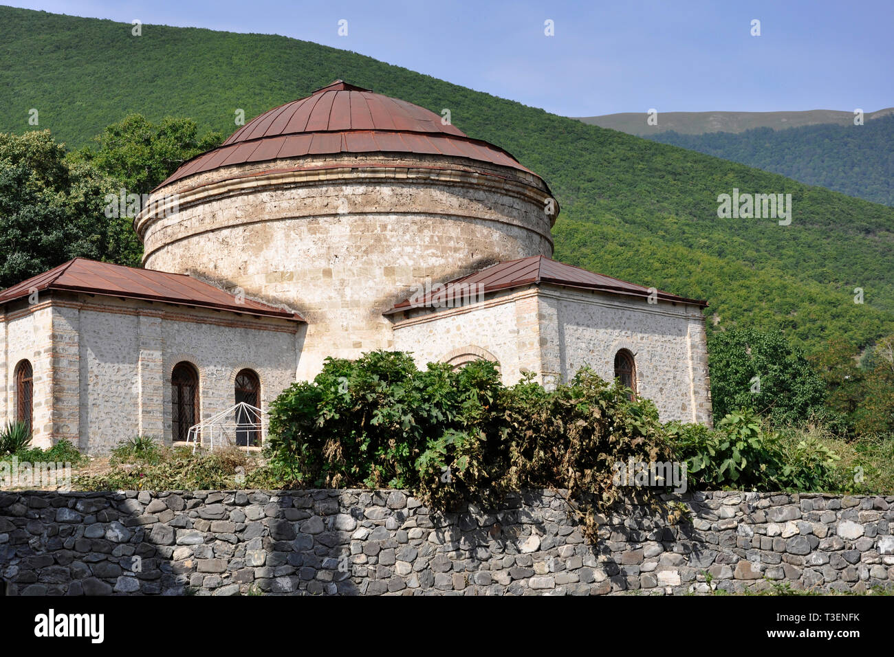 Azerbaijan, Shaki, architecture Stock Photo