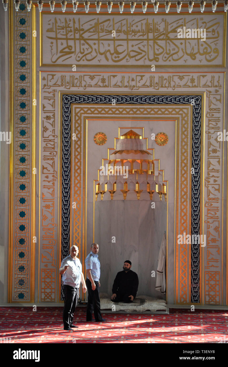 Russia, Chechnya, Argun, mosque Stock Photo
