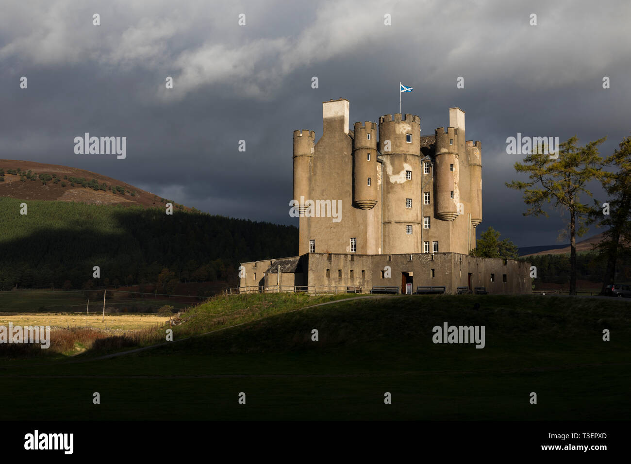 Braemar Castle; Scotland; UK Stock Photo