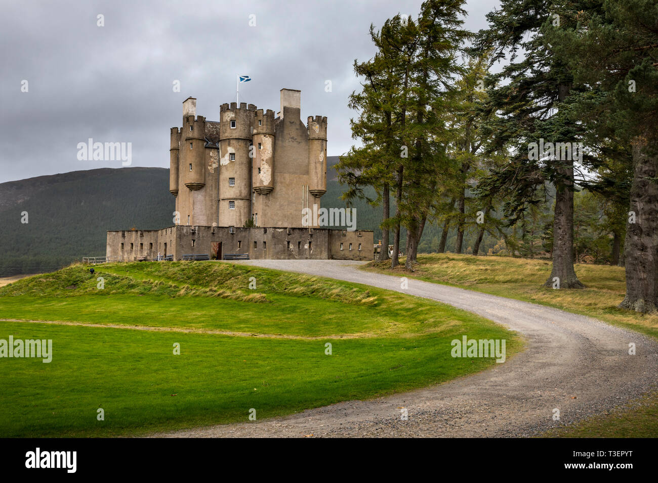 Braemar Castle; Scotland; UK Stock Photo